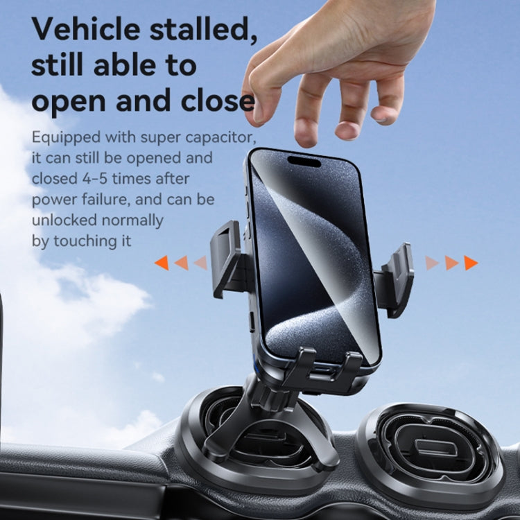 Yesido C312 Auto Alignment 15W Wireless Charging Air Outlet Car Holder ÎҵÄÉ̵ê