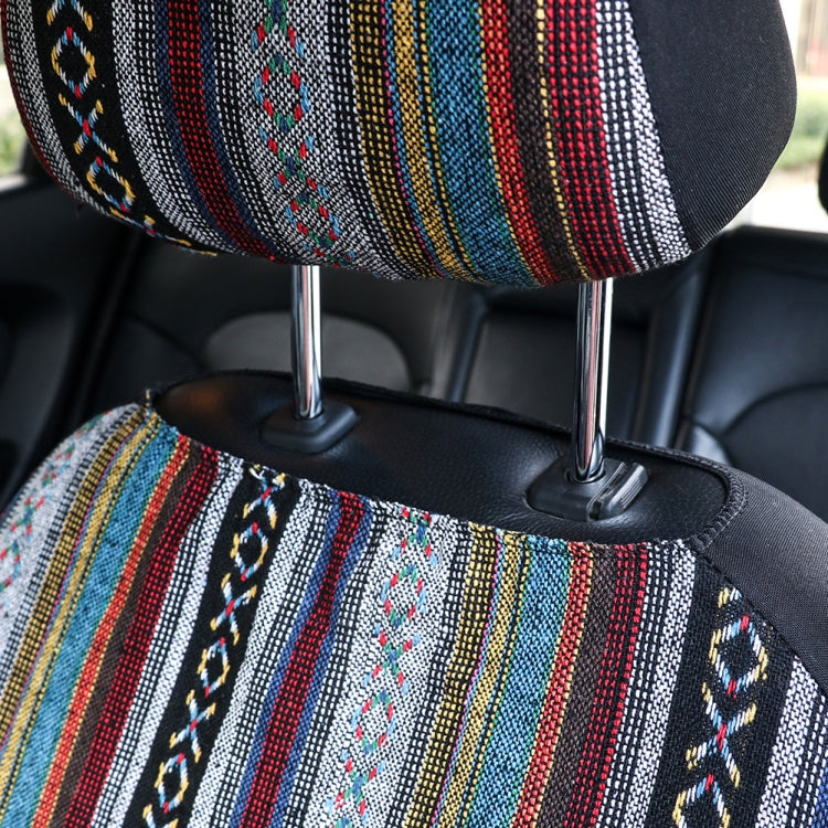 TIROL T25941 General Car Ethnic Style Double Front Seat Cover ÎҵÄÉ̵ê