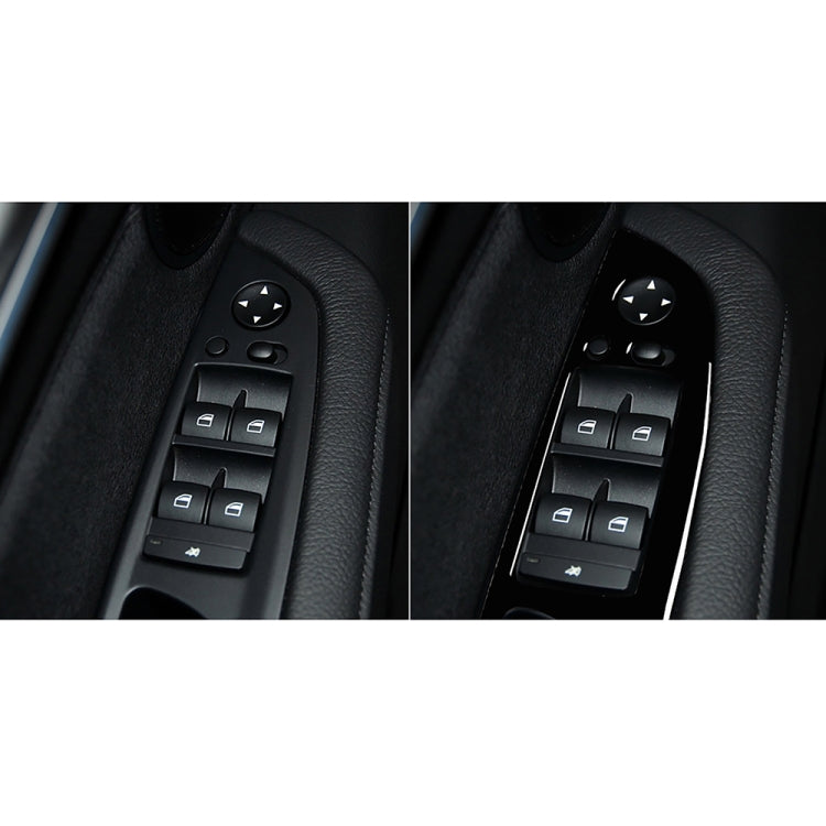 Car Left Drive Window Lift Panel + Start Button Decorative Sticker for BMW X5 E70 2008-2013 / X6 E71 2009-2014 ÎҵÄÉ̵ê