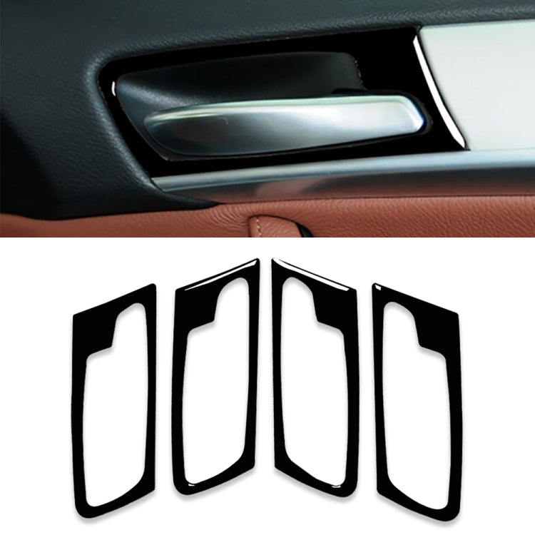 4pcs Set For BMW X5 E70 2008-2014 Car Door Handle Decorative Sticker, Left and Right Drive Universal ÎҵÄÉ̵ê