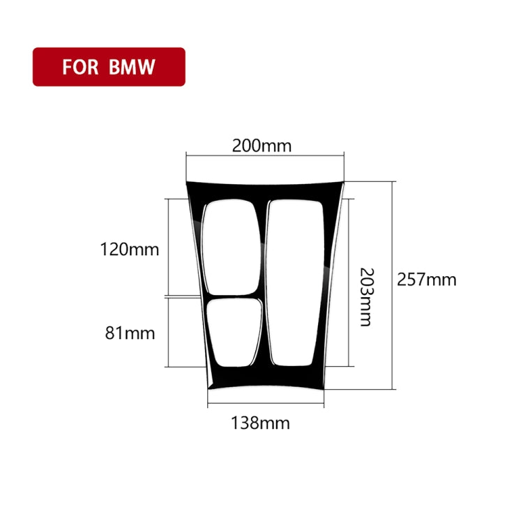 Car Right Drive Gear Panel Decorative Sticker for BMW X5 E70 2008-2013 / X6 E71 2009-2014 ÎҵÄÉ̵ê