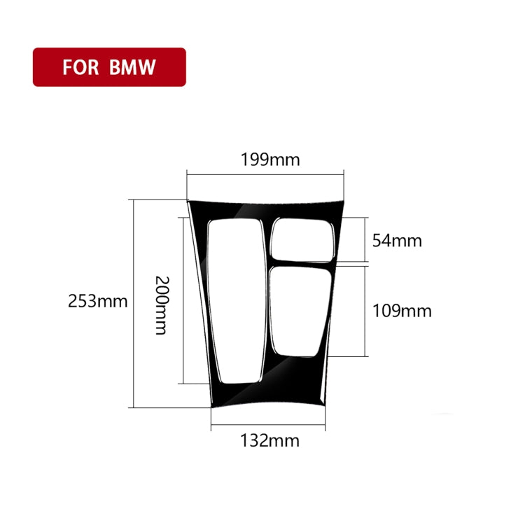 Car Left Drive Gear Panel Decorative Sticker for BMW X5 E70 2008-2013 / X6 E71 2009-2014, Basic Version ÎҵÄÉ̵ê