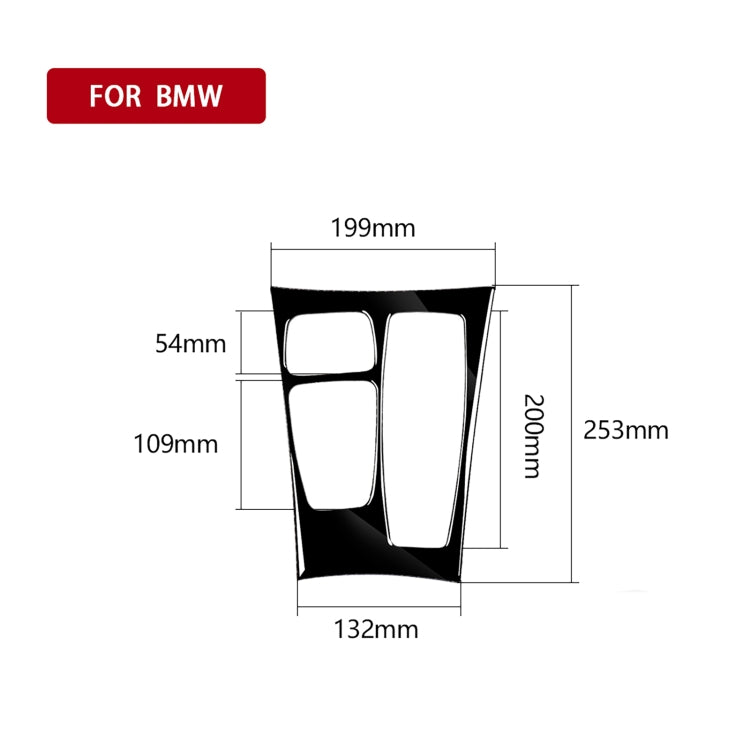 Car Right Drive Gear Panel Decorative Sticker for BMW X5 E70 2008-2013 / X6 E71 2009-2014, Basic Version ÎҵÄÉ̵ê