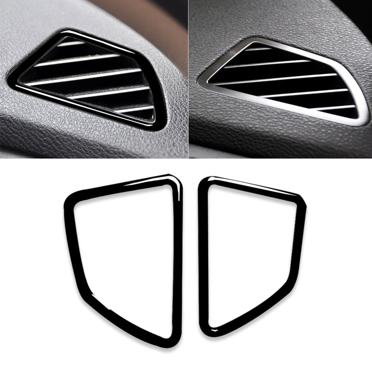 2pcs / Set Car Right Drive Dashboard Air Outlet Frame Decorative Sticker for BMW X5 E70 / X6 E71 2008-2013, Left and Right Drive Universal ÎҵÄÉ̵ê