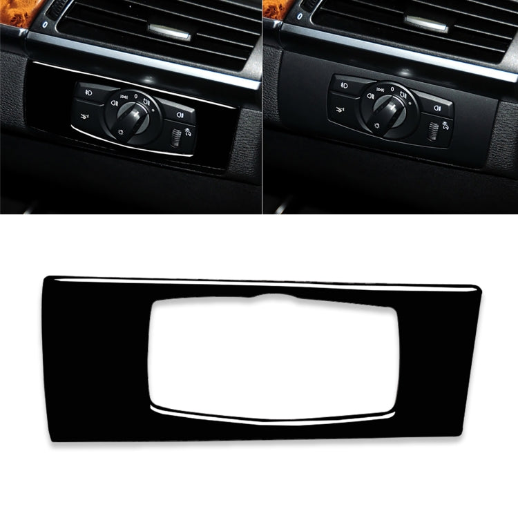 Car Right Drive Headlight Switch Panel Decorative Sticker for BMW E70 X5 / E71 X6 2008-2013 ÎҵÄÉ̵ê