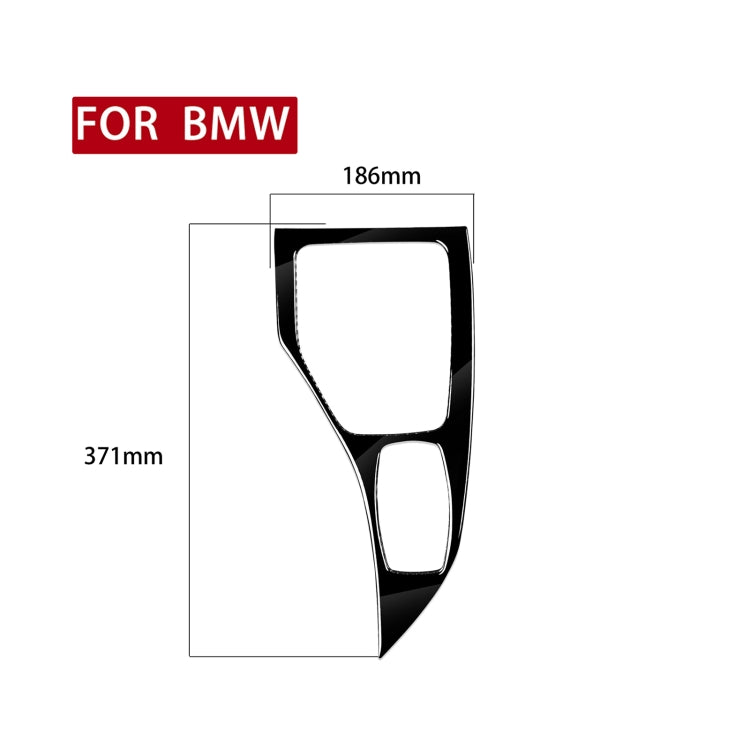 Car Left Drive Gear Panel Outer Frame Decorative Sticker for BMW X1 E84 2011-2015 ÎҵÄÉ̵ê