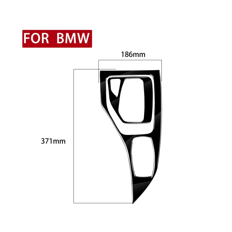 2pcs / Set Car Left Drive Gear Panel Decorative Sticker for BMW X1 E84 2011-2015 ÎҵÄÉ̵ê