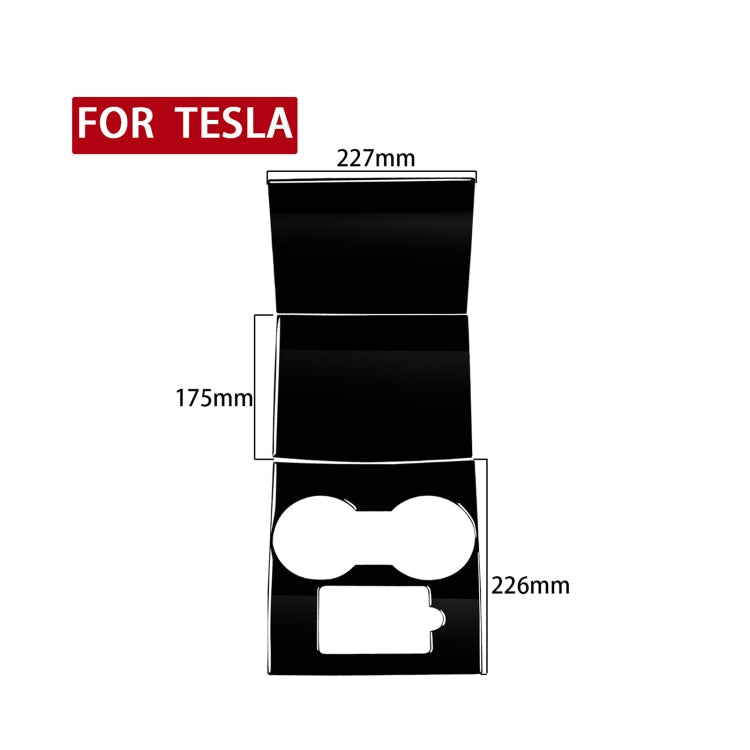 For Tesla Model 3 498 Car Central Control Panel Decorative Sticker, Left and Right Drive Universal ÎҵÄÉ̵ê