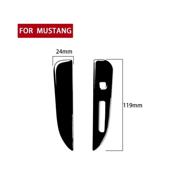 For Ford Mustang 2015-2020 Car Right Drive Gear Shift Pad Decorative Sticker ÎҵÄÉ̵ê