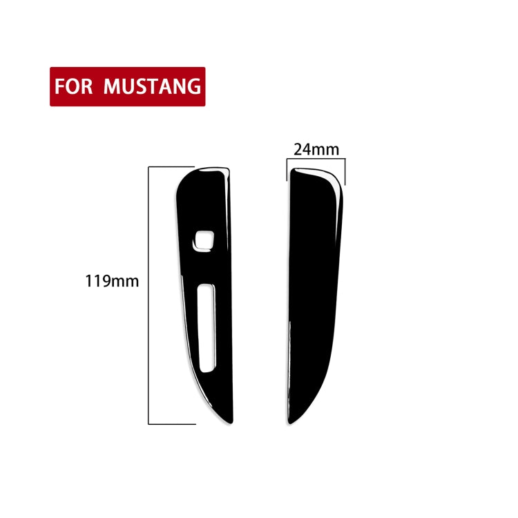 For Ford Mustang 2015-2020 Car Left Drive Gear Shift Pad Decorative Sticker ÎҵÄÉ̵ê