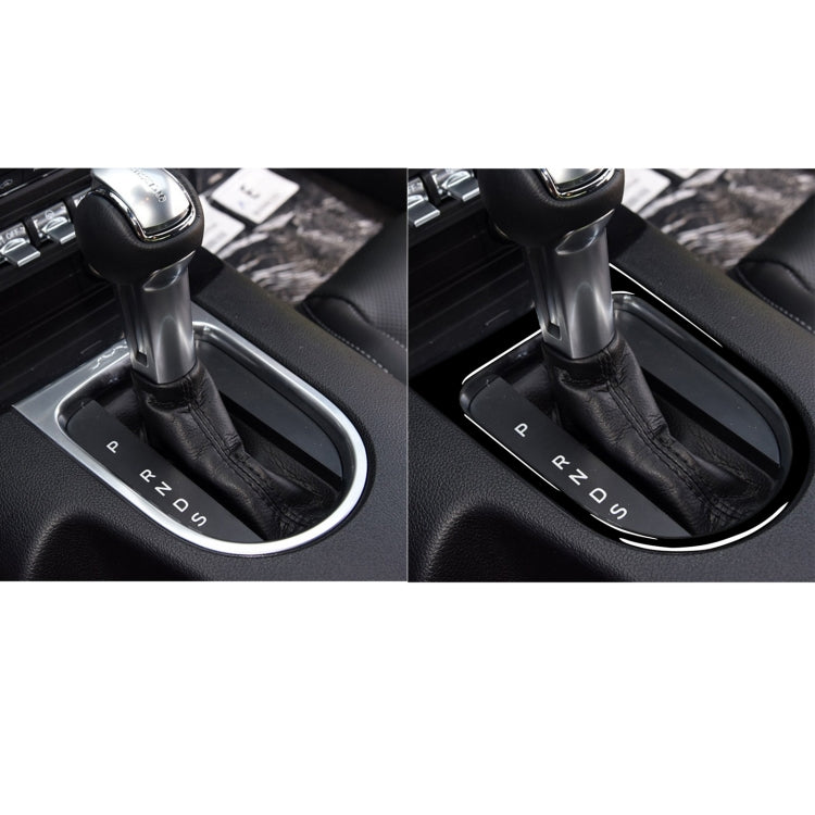 For Ford Mustang 2015-2020 Car Gear Panel Frame Decorative Sticker, Left and Right Drive Universal ÎҵÄÉ̵ê