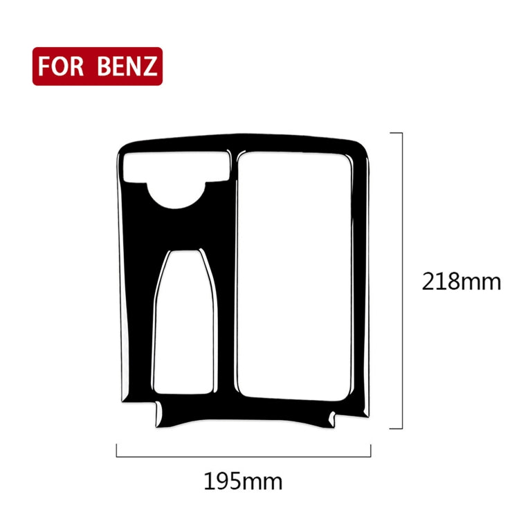 Car Left Drive Central Gear Panel Decorative Sticker For Mercedes-Benz C-class E-class W204 2007-2013/W212 2010-2012/C180/C200/E260/E300 ÎҵÄÉ̵ê