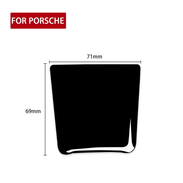 For Porsche Macan 2014-2021 Car Battery Cover Decorative Sticker, Left and Right Drive Universal ÎҵÄÉ̵ê