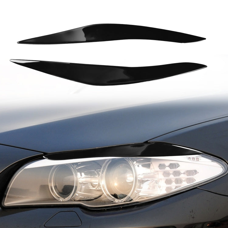 Pair Car Lamp Eyebrow Soft Decorative Sticker for BMW 5 Series F10 2010-2013 ÎҵÄÉ̵ê