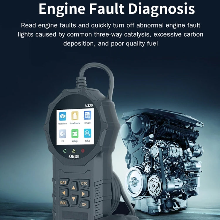 V320 Car OBD2 Diagnostic Instrument Fault Clear Code Reader ÎҵÄÉ̵ê