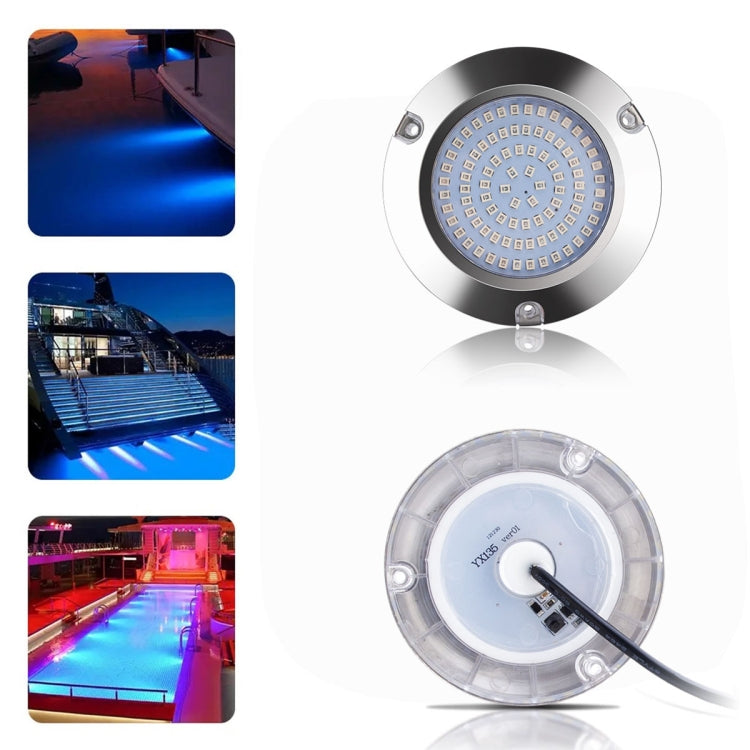 Ship / Yacht 10-30V 90LEDs Waterproof Stainless Steel Underwater Light