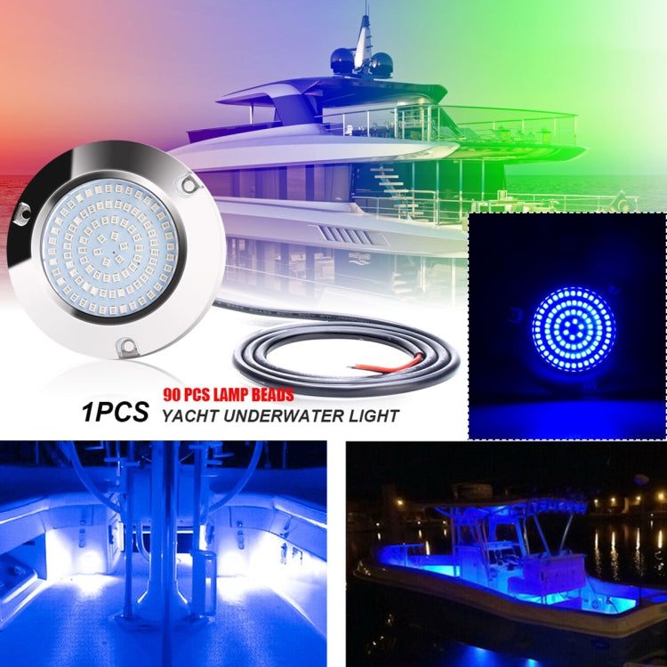 Ship / Yacht 10-30V 90LEDs Waterproof Stainless Steel Underwater Light