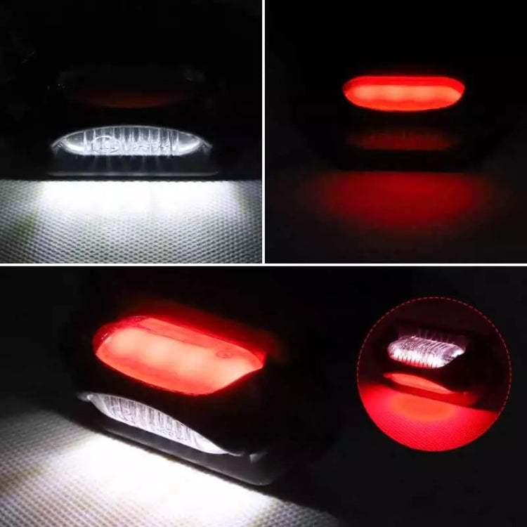 2pcs Car / Truck 12-24V 8LEDs Dual Color Side Marker Indicator Lights Bulb Lamp ÎҵÄÉ̵ê