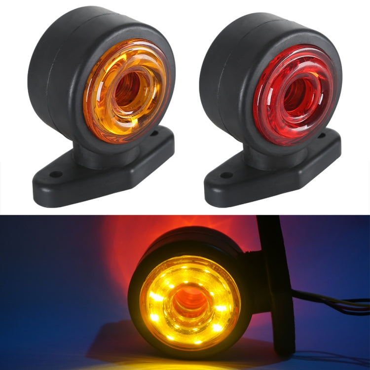 2pcs Car / Truck 12-30V 20LEDs Red Yellow Side Marker Indicator Lights Bulb Lamp ÎҵÄÉ̵ê