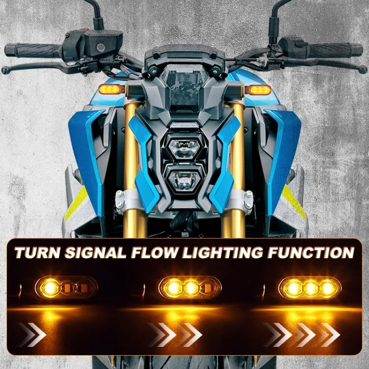 2pcs 12V 3LEDs Motorcycle Mini Water Turn Signal Light ÎҵÄÉ̵ê