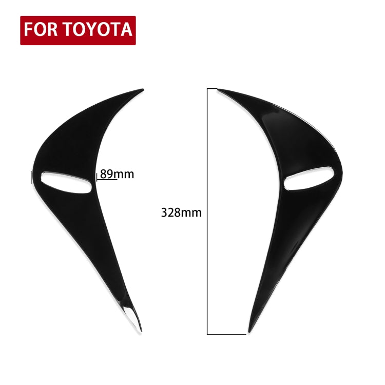 Pair Car Rear Lamp Eyebrow Soft Decorative Sticker for Toyota GT86 2013-2020 ÎҵÄÉ̵ê