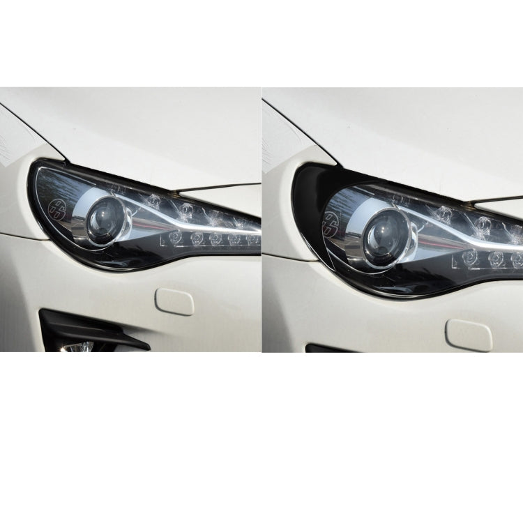 Pair Car Front Lamp Eyebrow Soft Decorative Sticker for Toyota GT86 2013-2020 ÎҵÄÉ̵ê