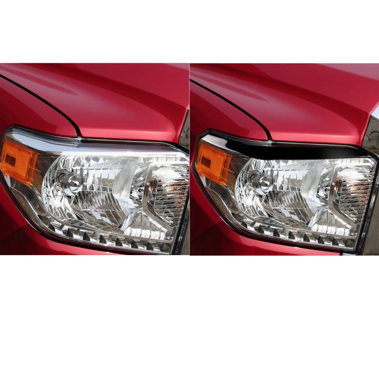 Pair Car Lamp Eyebrow Soft Decorative Sticker for Toyota Tundra 2014-2018 ÎҵÄÉ̵ê