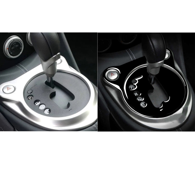 For Nissan 370Z Z34 2009- 2 in 1 Car Automatic Gear Shift Panel Decorative Sticker, Left Drive ÎҵÄÉ̵ê