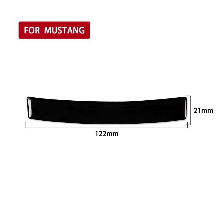 For Ford Mustang 2015-2020 Car Gear Shift Panel Decorative Sticker, Left and Right Drive Universal ÎҵÄÉ̵ê