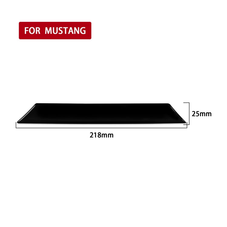 For Ford Mustang 2015-2020 Car Multimedia Lower Frame Decorative Sticker, Left and Right Drive Universal ÎҵÄÉ̵ê