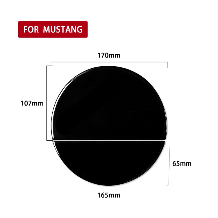 For Ford Mustang 2015-2020 Car Fuel Tank Cap Decorative Sticker, Left and Right Drive Universal ÎҵÄÉ̵ê