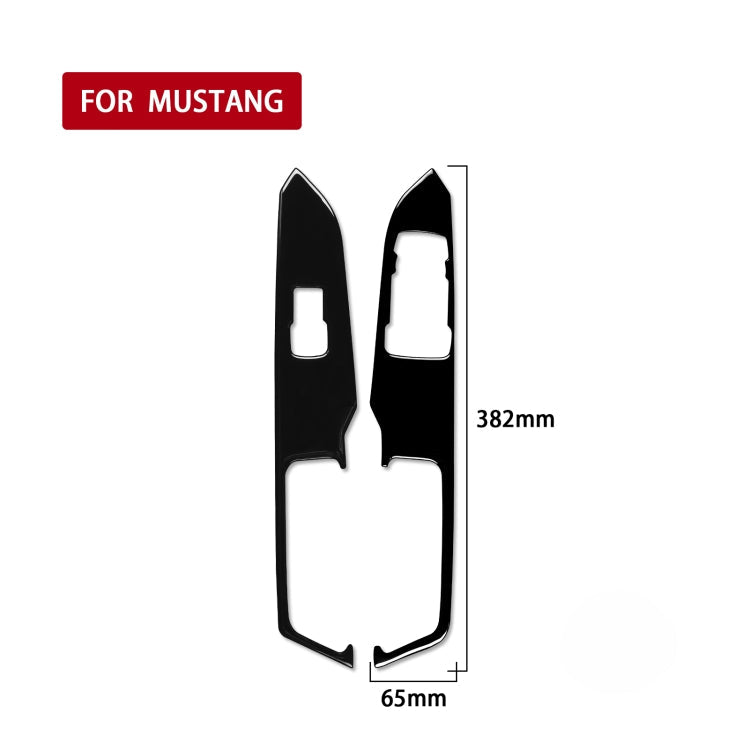 For Ford Mustang 2015-2020 Car Window Lift Decorative Sticker, Right Drive ÎҵÄÉ̵ê