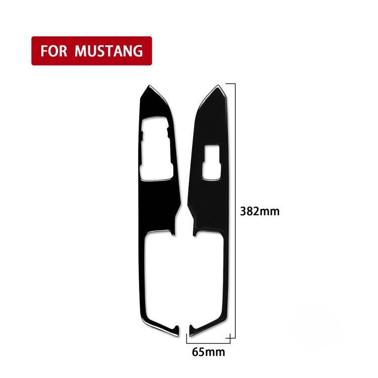 For Ford Mustang 2015-2020 Car Window Lift Decorative Sticker, Left Drive ÎҵÄÉ̵ê