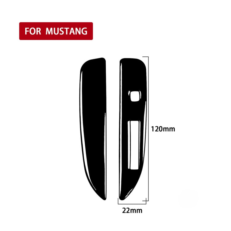 For Ford Mustang 2015-2020 Car Shifter Paddle Decorative Sticker, Right Drive ÎҵÄÉ̵ê