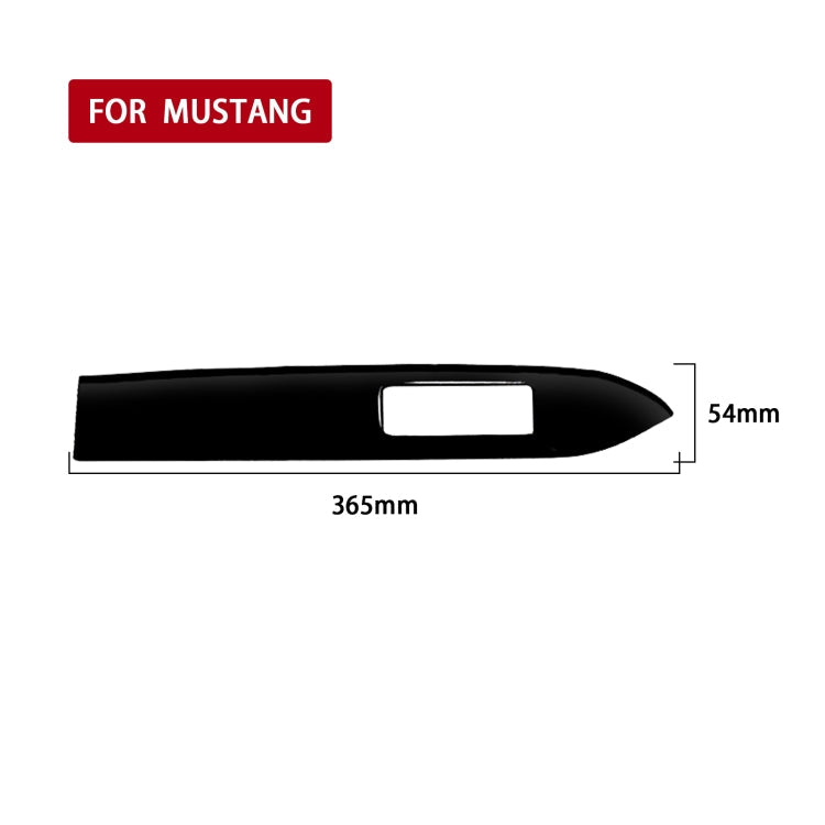 For Ford Mustang 2015-2020 Car Dashboard Decorative Sticker, Right Drive ÎҵÄÉ̵ê