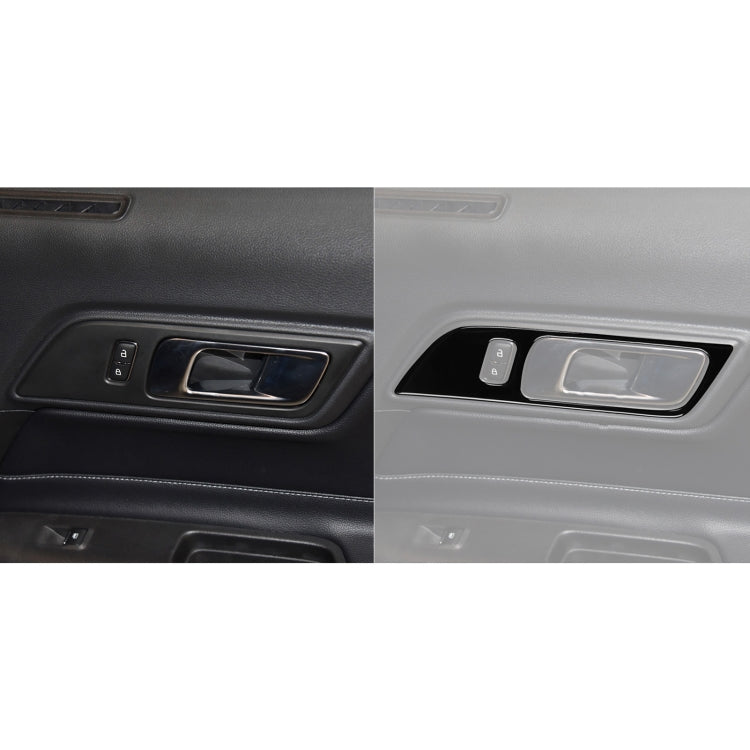 For Ford Mustang 2015-2020 Car Door Handle Panel Decorative Sticker, Left Drive ÎҵÄÉ̵ê