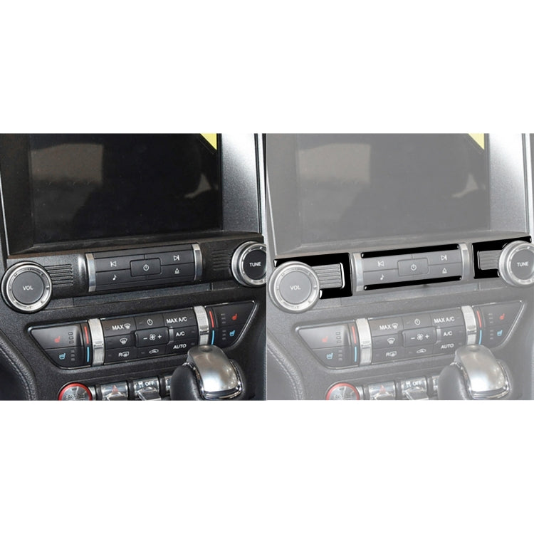 For Ford Mustang 2015-2020 Car Central Control CD Decorative Sticker, Left and Right Drive Universal ÎҵÄÉ̵ê