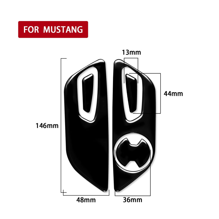 For Ford Mustang 2015-2020 Car Seat Adjustment Button Decorative Sticker, Right Drive ÎҵÄÉ̵ê