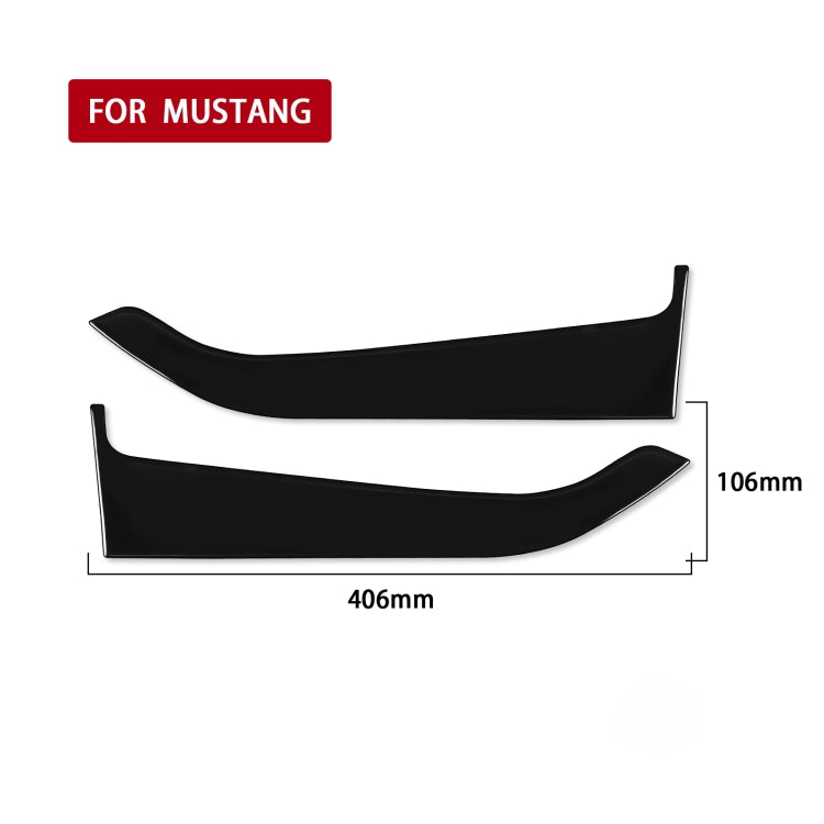 For Ford Mustang 2015-2020 Car Front Door Panel Decorative Sticker, Left and Right Drive Universal ÎҵÄÉ̵ê