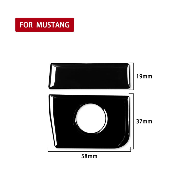 For Ford Mustang 2015-2020 Car Toolbox Decorative Sticker, Left Drive ÎҵÄÉ̵ê