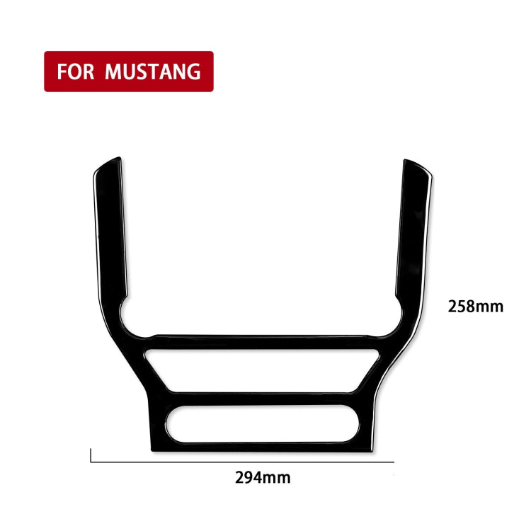 For Ford Mustang 2015-2020 Car CD Panel Decorative Sticker, Left and Right Drive Universal ÎҵÄÉ̵ê