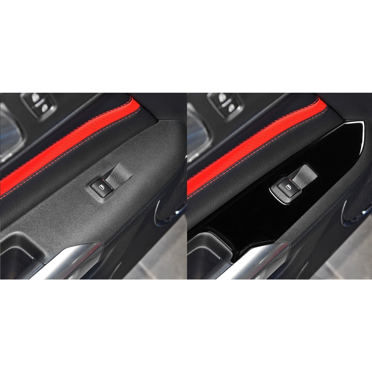 For Ford Mustang 2015-2020 Car Window Lift Panel Decorative Sticker, Right Drive ÎҵÄÉ̵ê