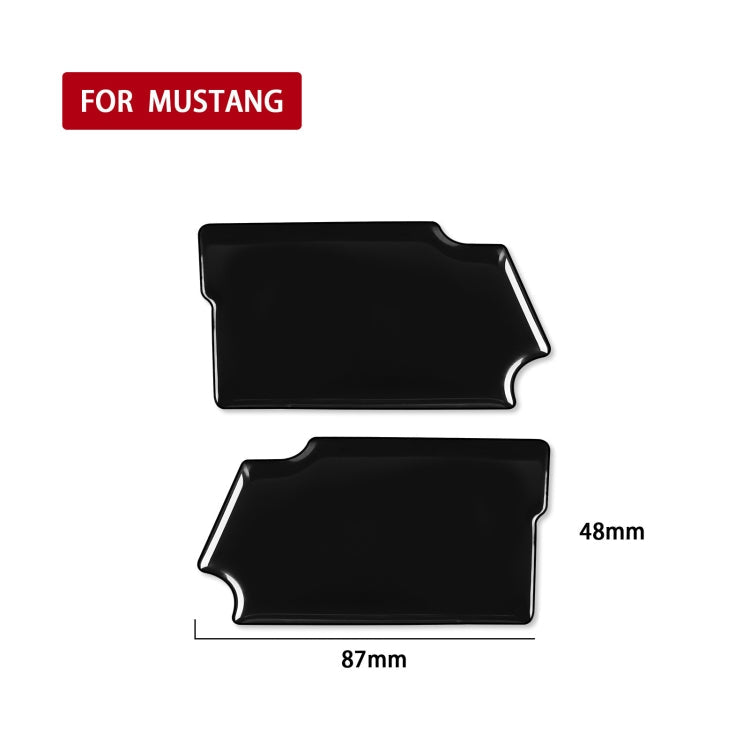 For Ford Mustang 2015-2020 Car Inside Door Bowl Decorative Sticker, Left and Right Drive Universal ÎҵÄÉ̵ê