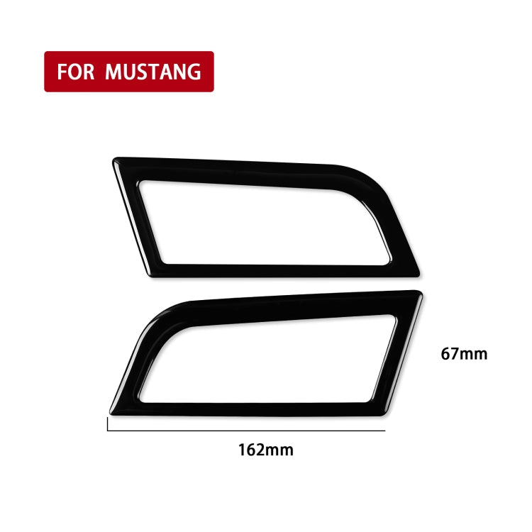 For Ford Mustang 2015-2020 Car Side Air Outlet Decorative Sticker, Left and Right Drive Universal ÎҵÄÉ̵ê