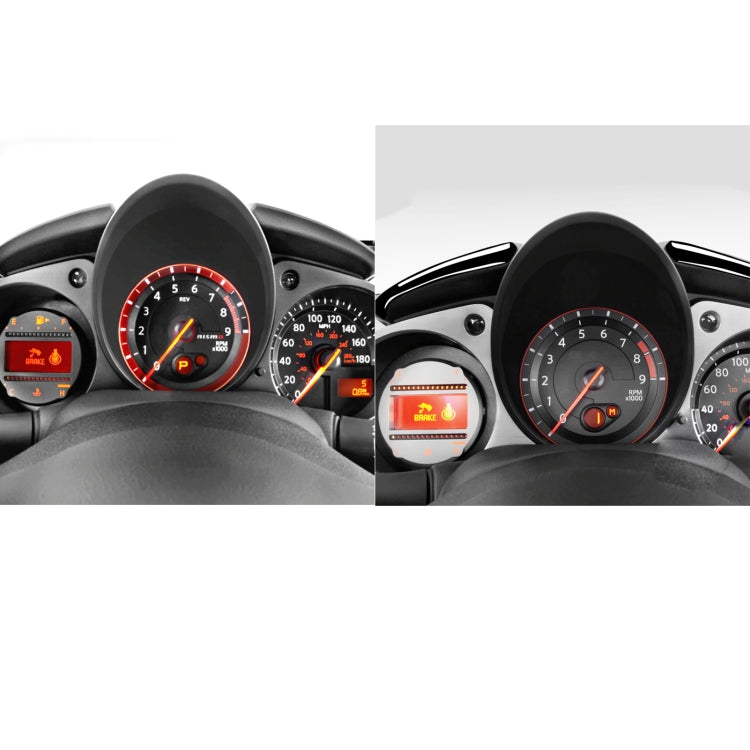 For Nissan 370Z Z34 2009- Car Dashboard Decorative Sticker, Left and Right Drive Universal ÎҵÄÉ̵ê