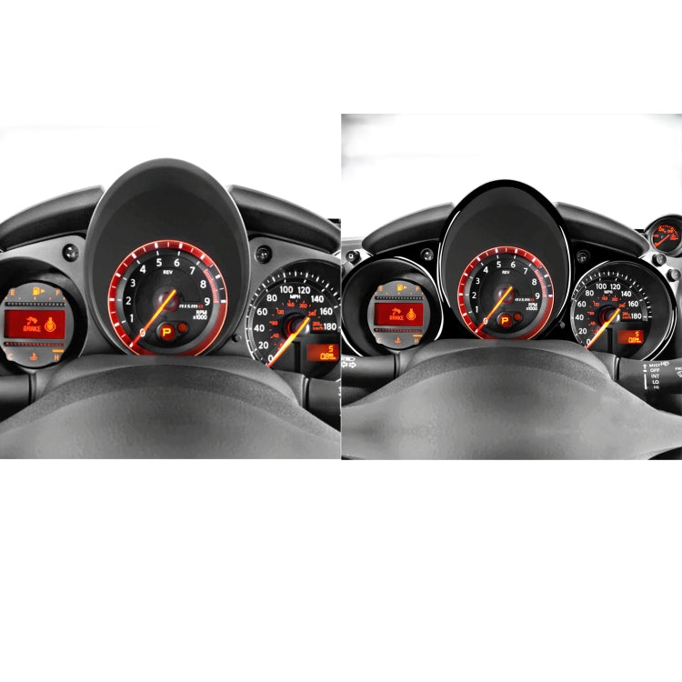 For Nissan 370Z Z34 2009- Car Dashboard Panel Decorative Sticker, Left and Right Drive Universal ÎҵÄÉ̵ê