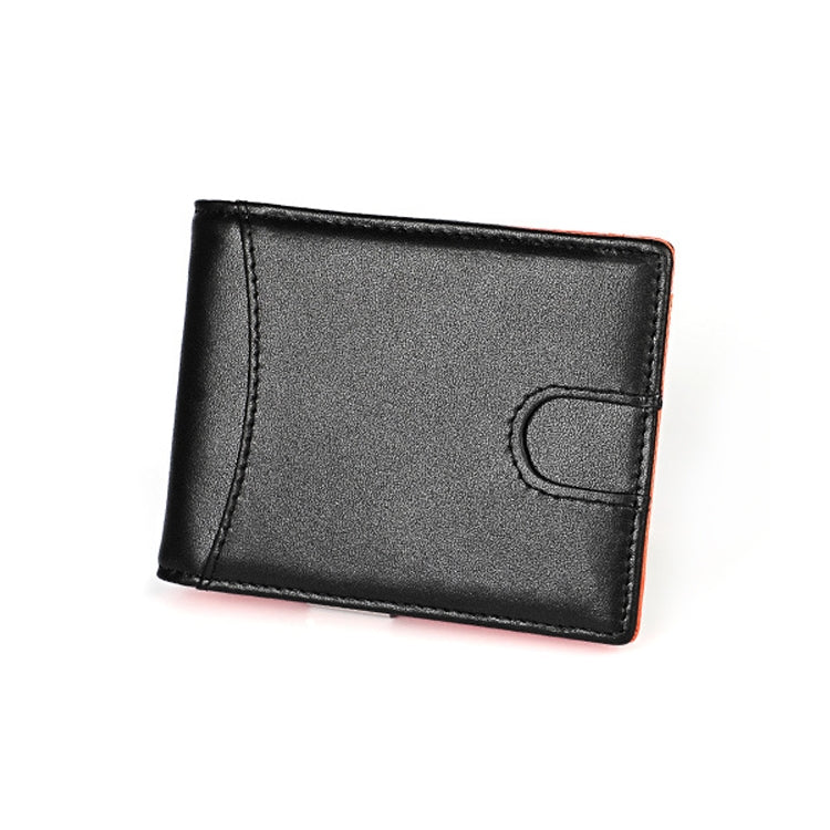 9606 Cowhide Leather Anti-magnetic RFID Multiple Card Slots Wallet for Men, with Zipper Bag My Store