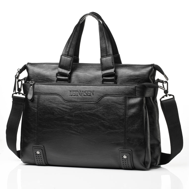 WEIXIER 15036-4 Multifunctional Men Business Handbag Computer Briefcase Single Shoulder Bag