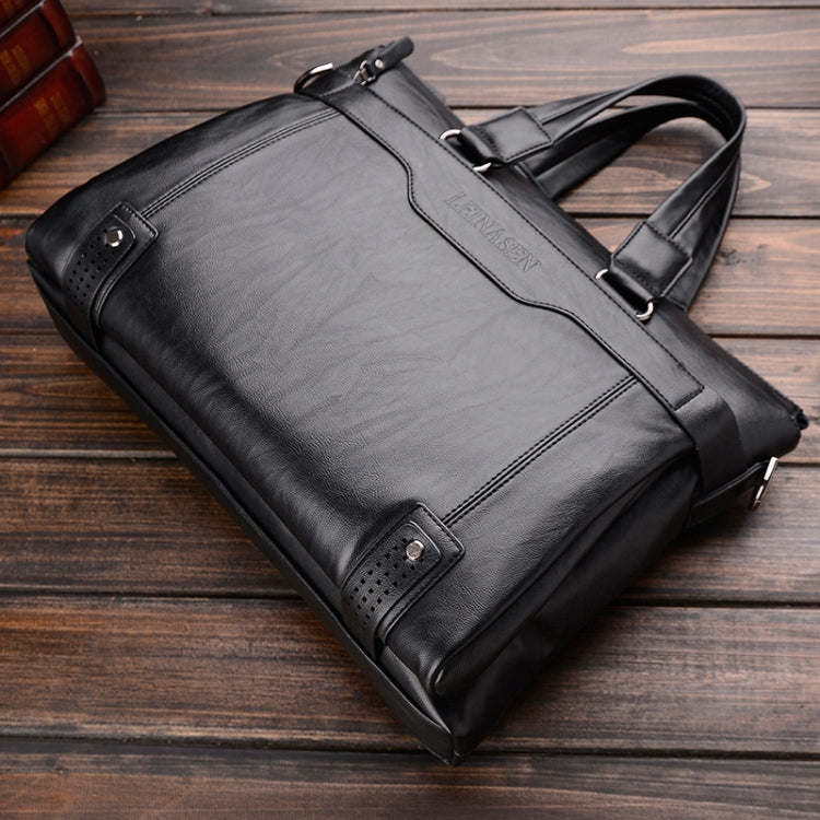 WEIXIER 15036-4 Multifunctional Men Business Handbag Computer Briefcase Single Shoulder Bag