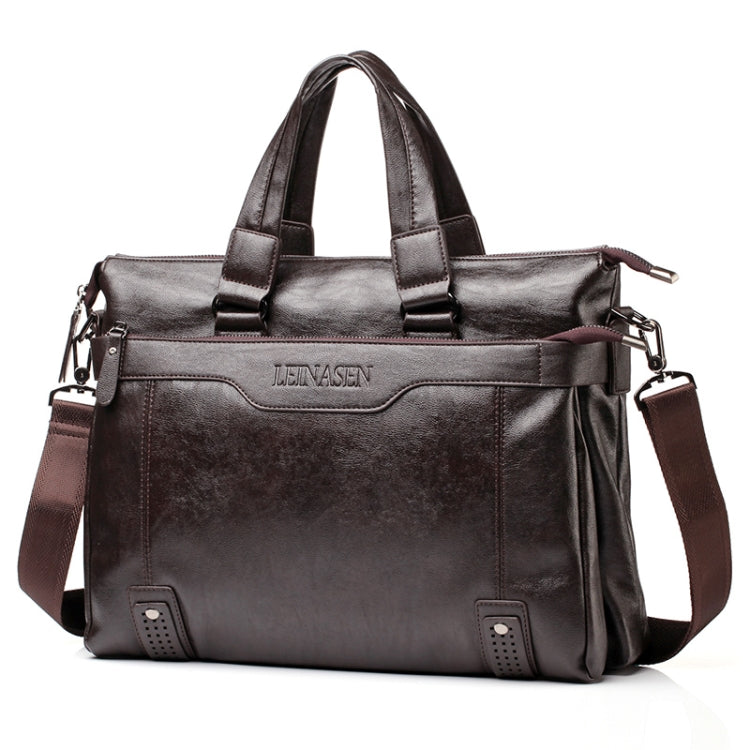 WEIXIER 15036-4 Multifunctional Men Business Handbag Computer Briefcase Single Shoulder Bag Reluova